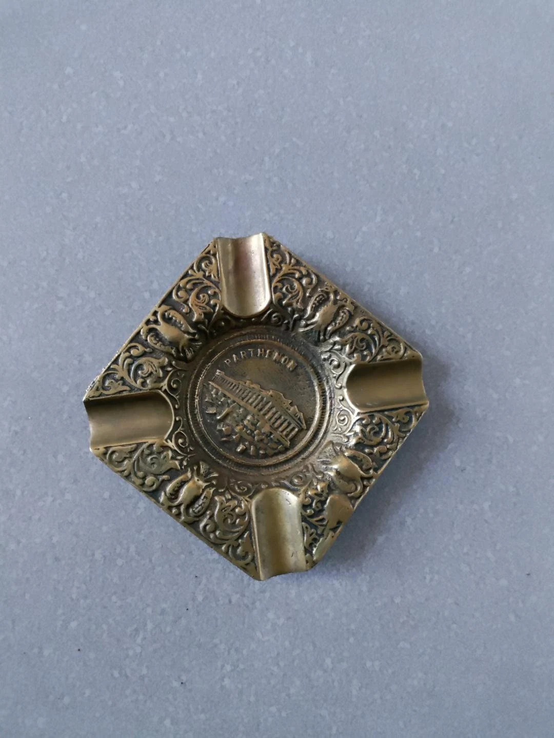 Vintage Solid Brass Parthenon Greece ashtray. Collectibles Souvenir Gift. 1960s | Etsy (US)