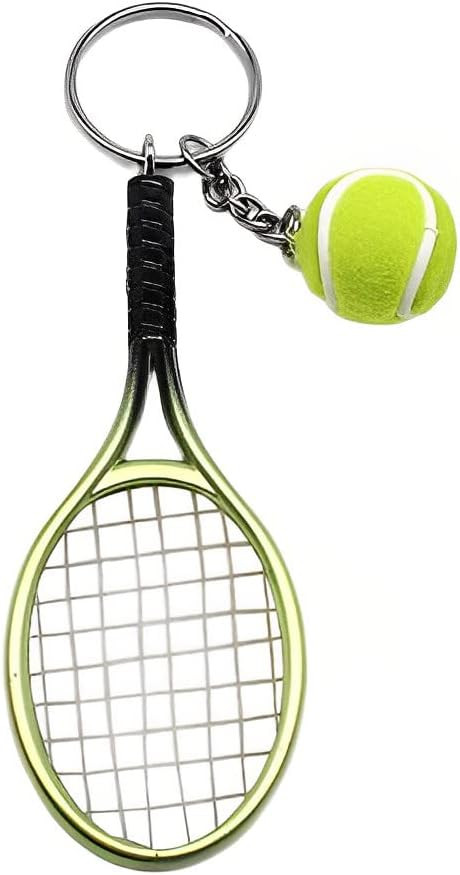 Mini Tennis Keychain for Women Men Tennis Ball and Racket Key Ring for Boys Girls Tennis Gifts fo... | Amazon (CA)