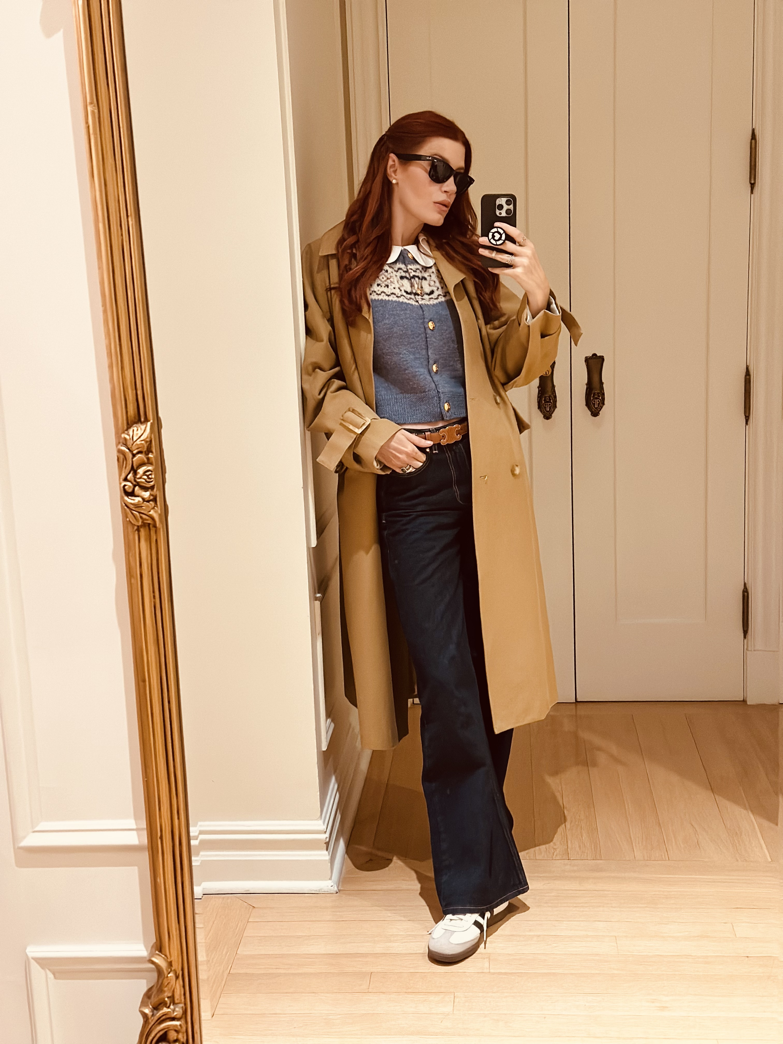 Another day in the big apple with the kids. Headed to see some monuments and museums so I’m a little more comfy today. 
I added a removable collar to my Celine cardigan for a fresh look (inspired by their summer ‘25 runway). 


#LTKTravel #LTKU #LTKWorkwear