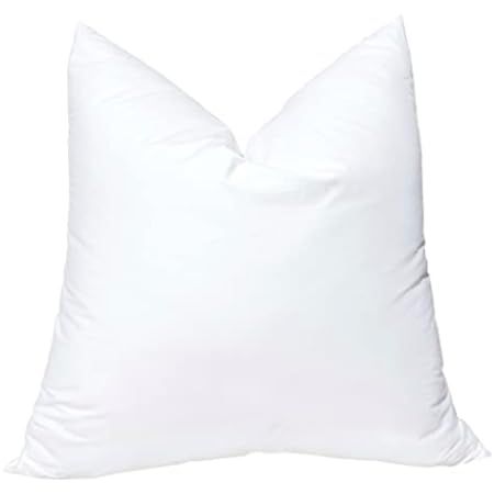Pillowflex Synthetic Down Pillow Insert - 13x13 Down Alternative Pillow, Small Insert for Pillow ... | Amazon (US)