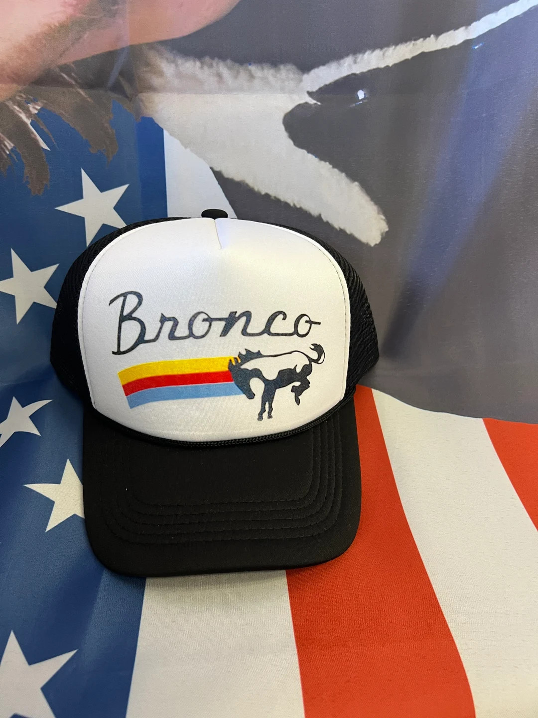 Bronco Trucker Hat - Etsy | Etsy (US)