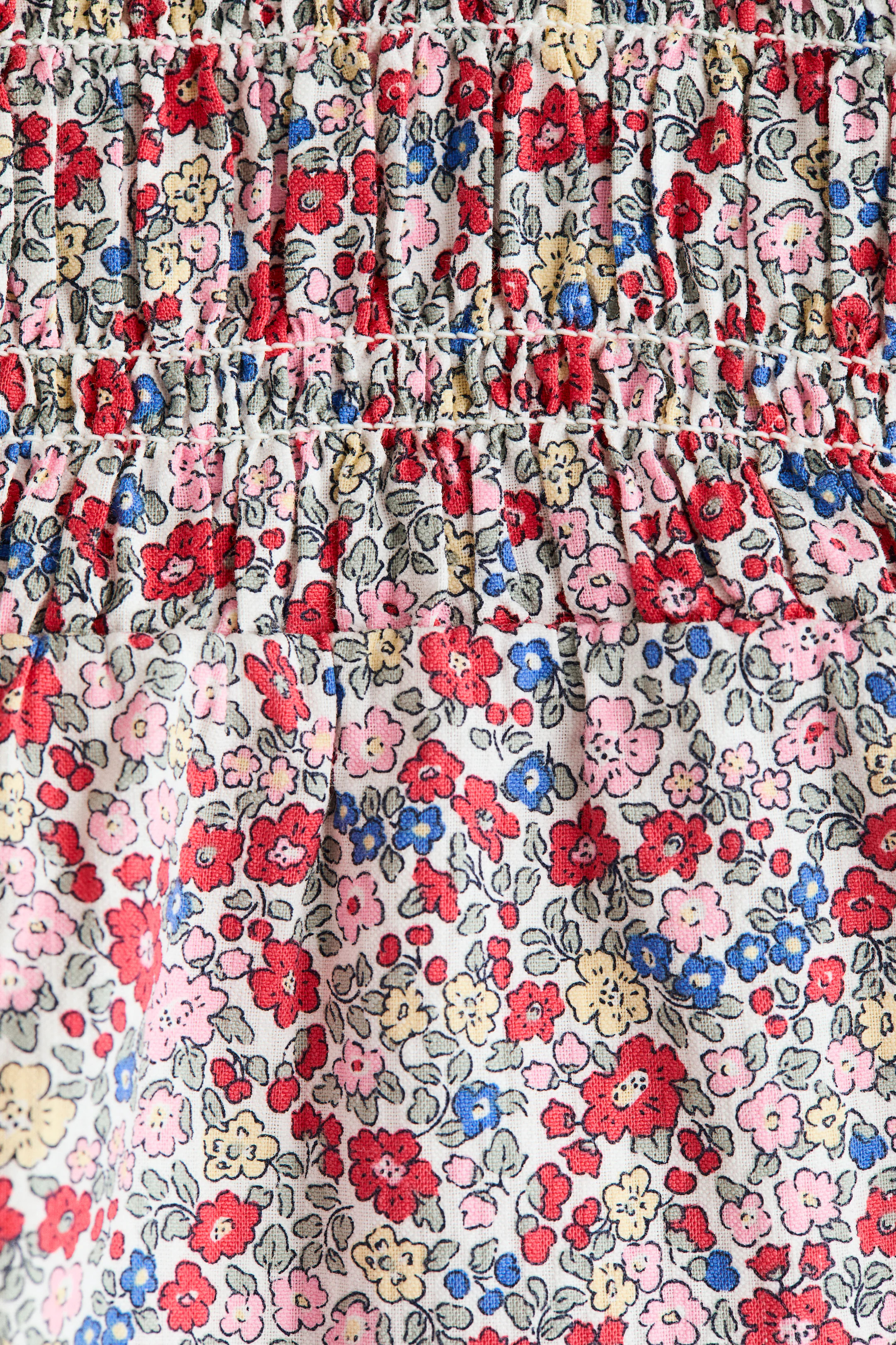 Smocked Cotton Jumpsuit | H&M (US + CA)