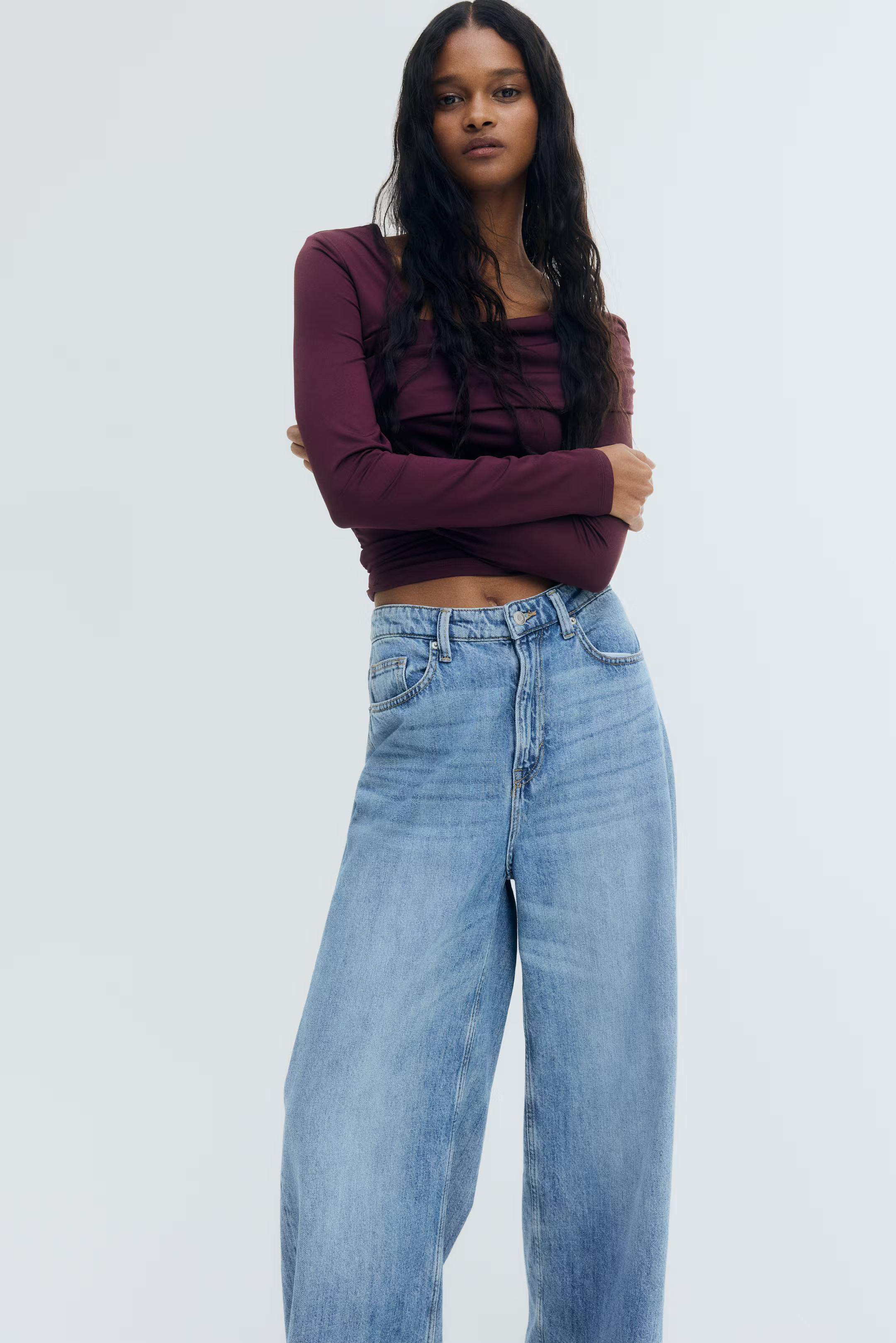 Draped One-Shoulder Top | H&M (US + CA)