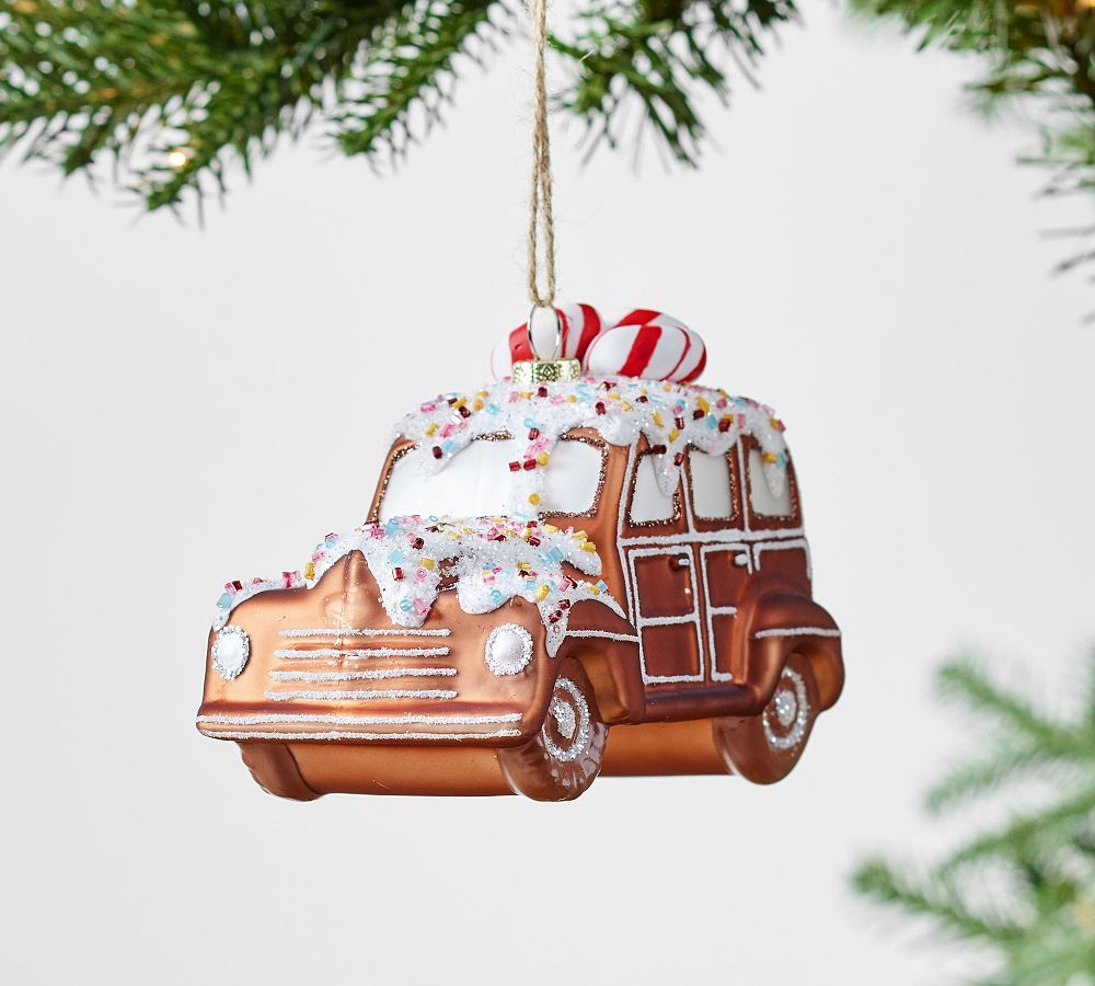 Gingerbread Car Ornament | Pottery Barn (US)