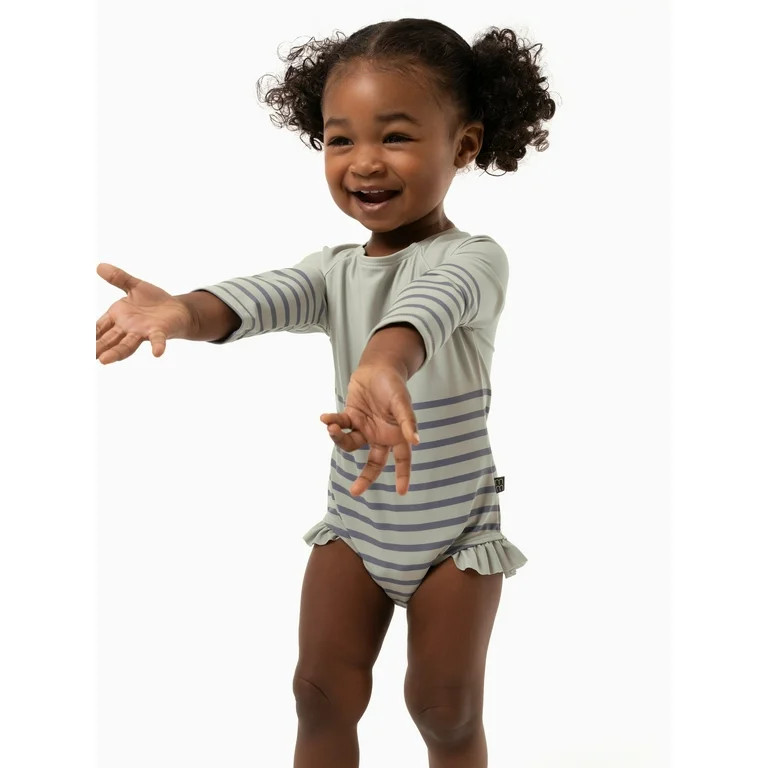 Modern Moments by Gerber Toddler Girl Swimsuit, Sizes 12M - 5T | Walmart (US)