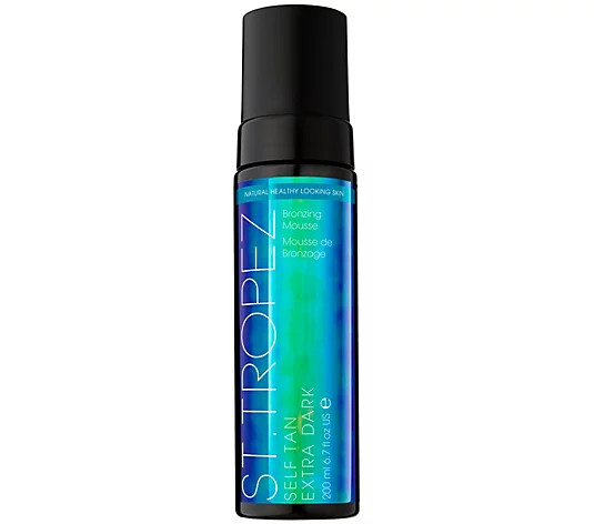 St. Tropez Self Tan Extra-Dark Bronzing Mousse - QVC.com | QVC