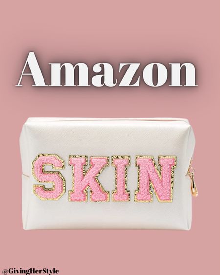 Amazon finds! 
| amazon | skincare | travel | amazon travel | makeup bag | travel essentials | chenille patches | patch bag | dupes | preppy | patch | 

#LTKunder50 #LTKU #LTKtravel