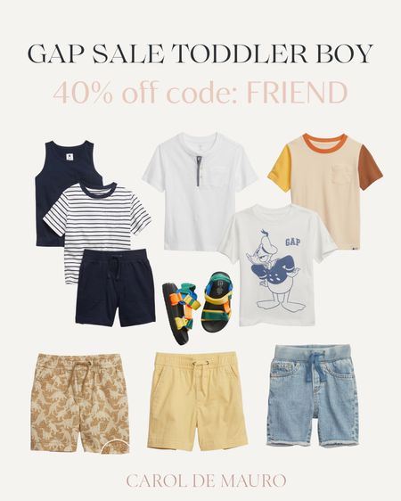 GAP Sale favorites for 40% off / GAP sale / GAP outfits / GAP toddler outfits / boy style / mom finds / toddler spring outfits / toddler sale 

#LTKbaby #LTKsalealert #LTKstyletip