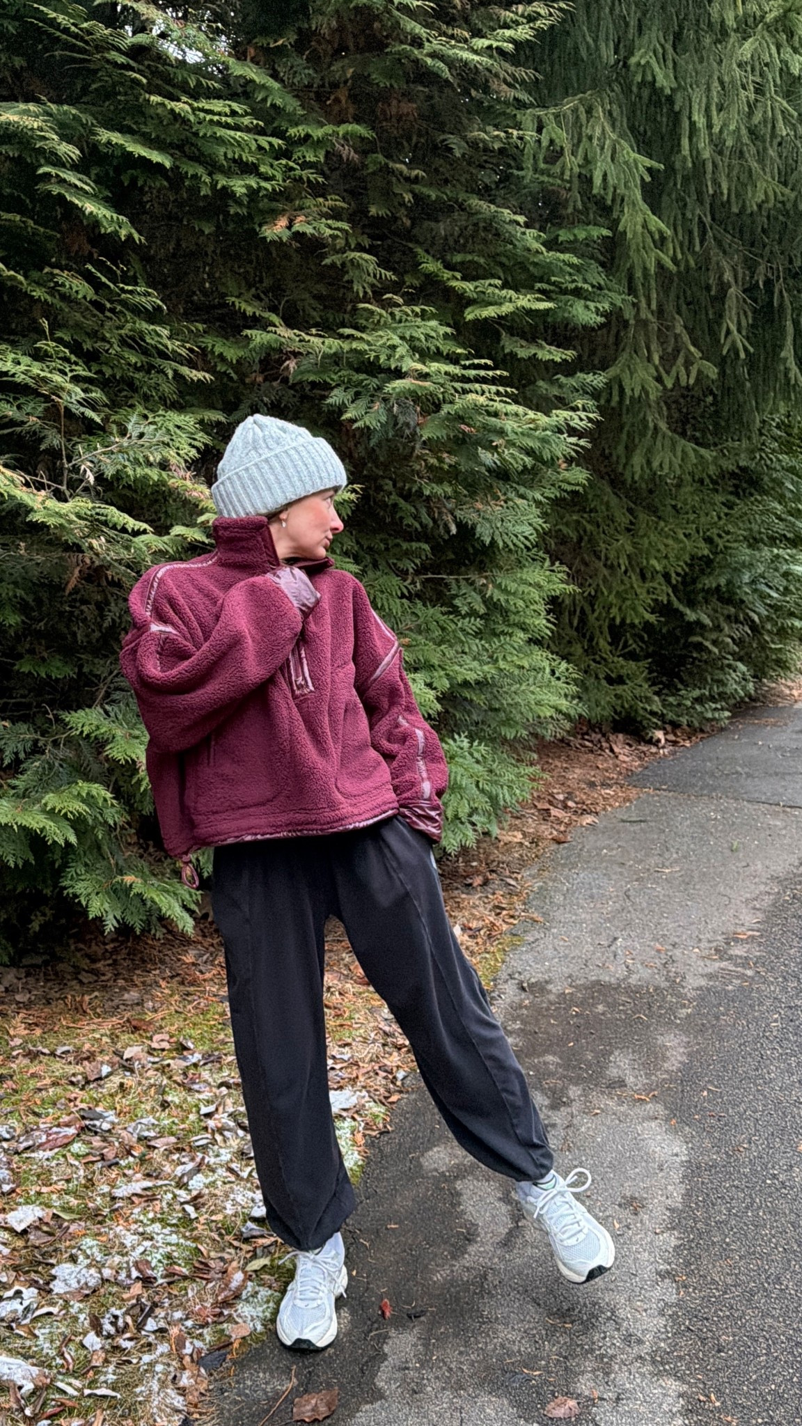 Small fleece, XS in everything else!