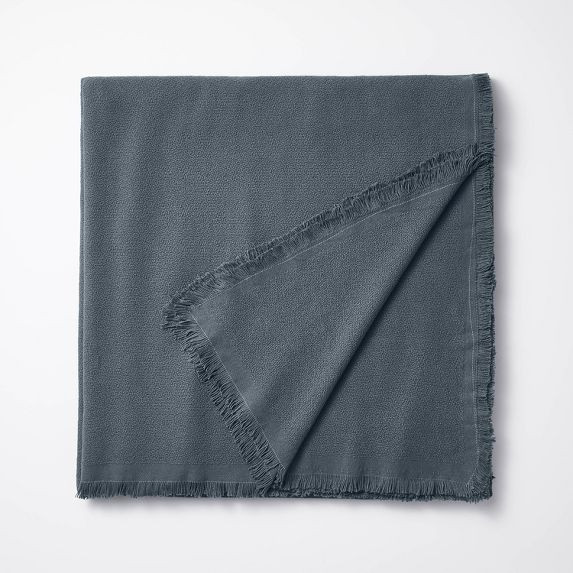 King 100% Cotton Bed Blanket Slate Blue - Threshold™ designed with Studio McGee | Target