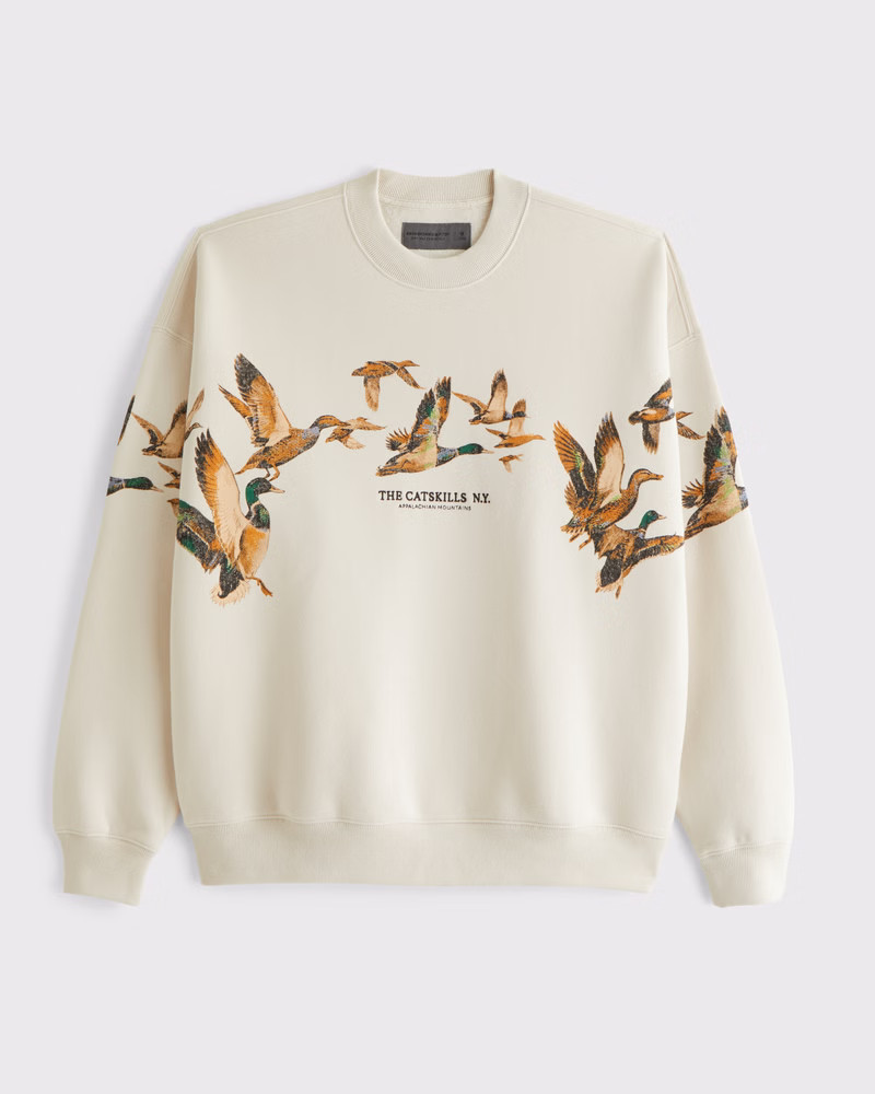 Women's Countryside Graphic Crew Sweatshirt | Women's New Arrivals | Abercrombie.com | Abercrombie & Fitch (US)