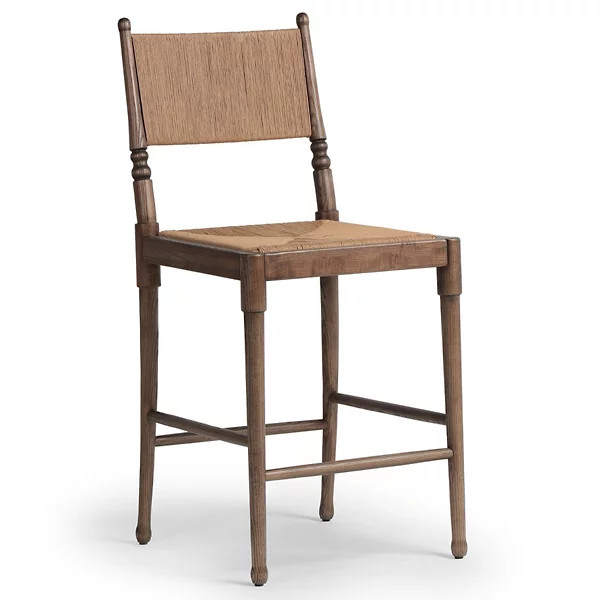Amber Lewis x Four Hands Fayth Bar/Counter Stool | Lumens