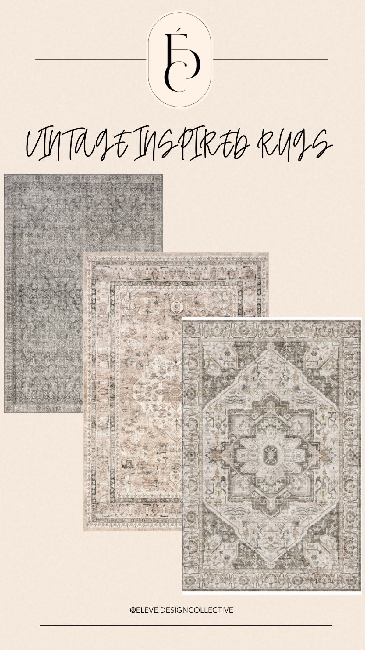 Vintage inspired rugs under $200 for 8x10!
#Interiordesign #elevedesigncollective #designboards #fullservice #homedecor #homerenovation #ispired #home #virtualdesign #rugs


#LTKHome #LTKSaleAlert