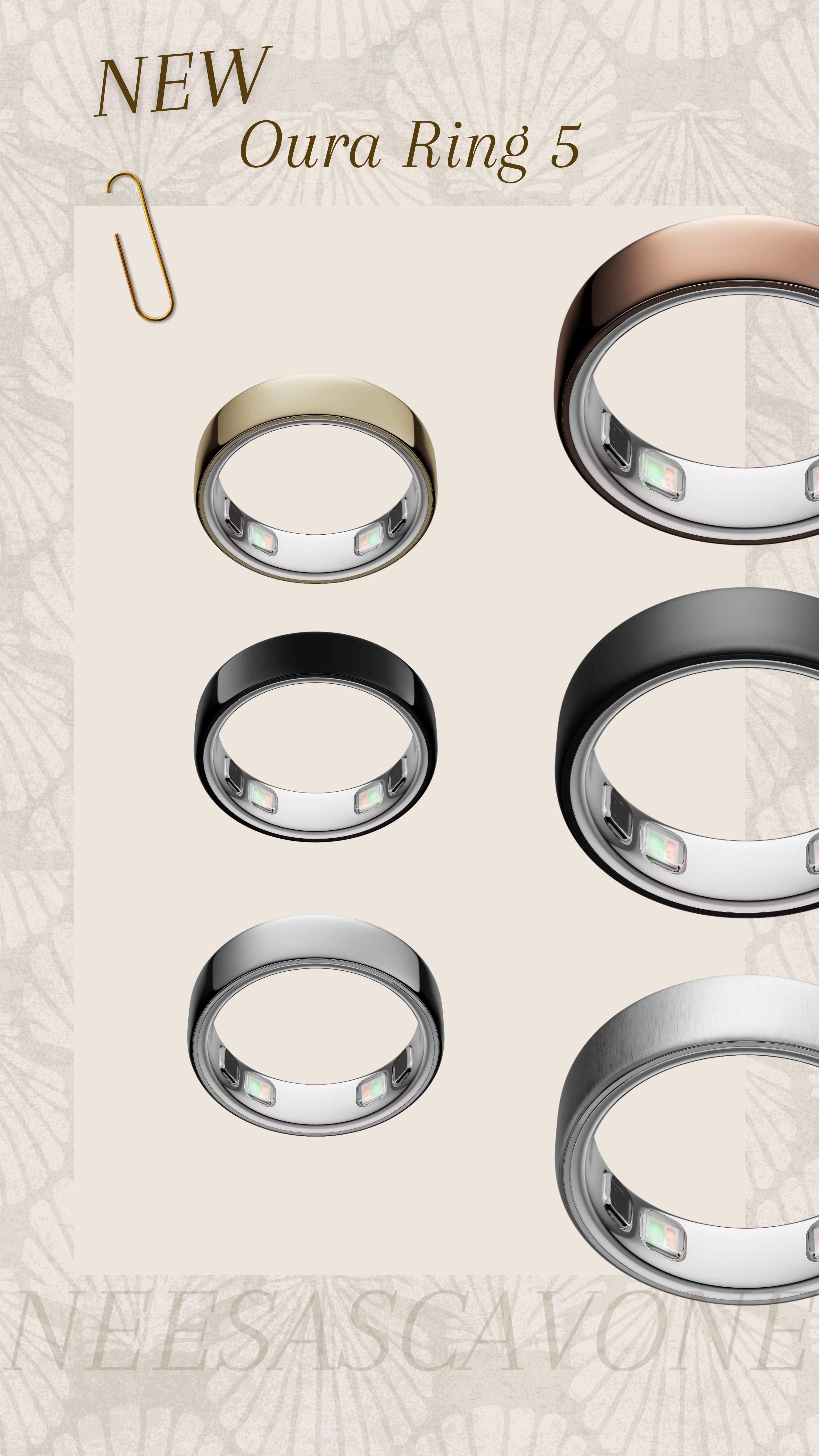 The new Oura Ring 5 colors are CLEAN 😍
Minimal, luxe, and honestly the prettiest wellness wearable yet. Which finish would you pick? ✨🖤🤍

#ouraring #ouraring5 #smartwatchalternative #wellnesstech #fitnesstracker #sleeptracker #healthtech #biohacking #wellnessjourney #wearabletech #ringstack #minimalstyle #luxuryaesthetic #momwellness #healthylifestyle #oura #techfinds #wellnesstips #selfcaretools #viralfinds 

 #LTKgrwm #LTKActive #LTKMens
