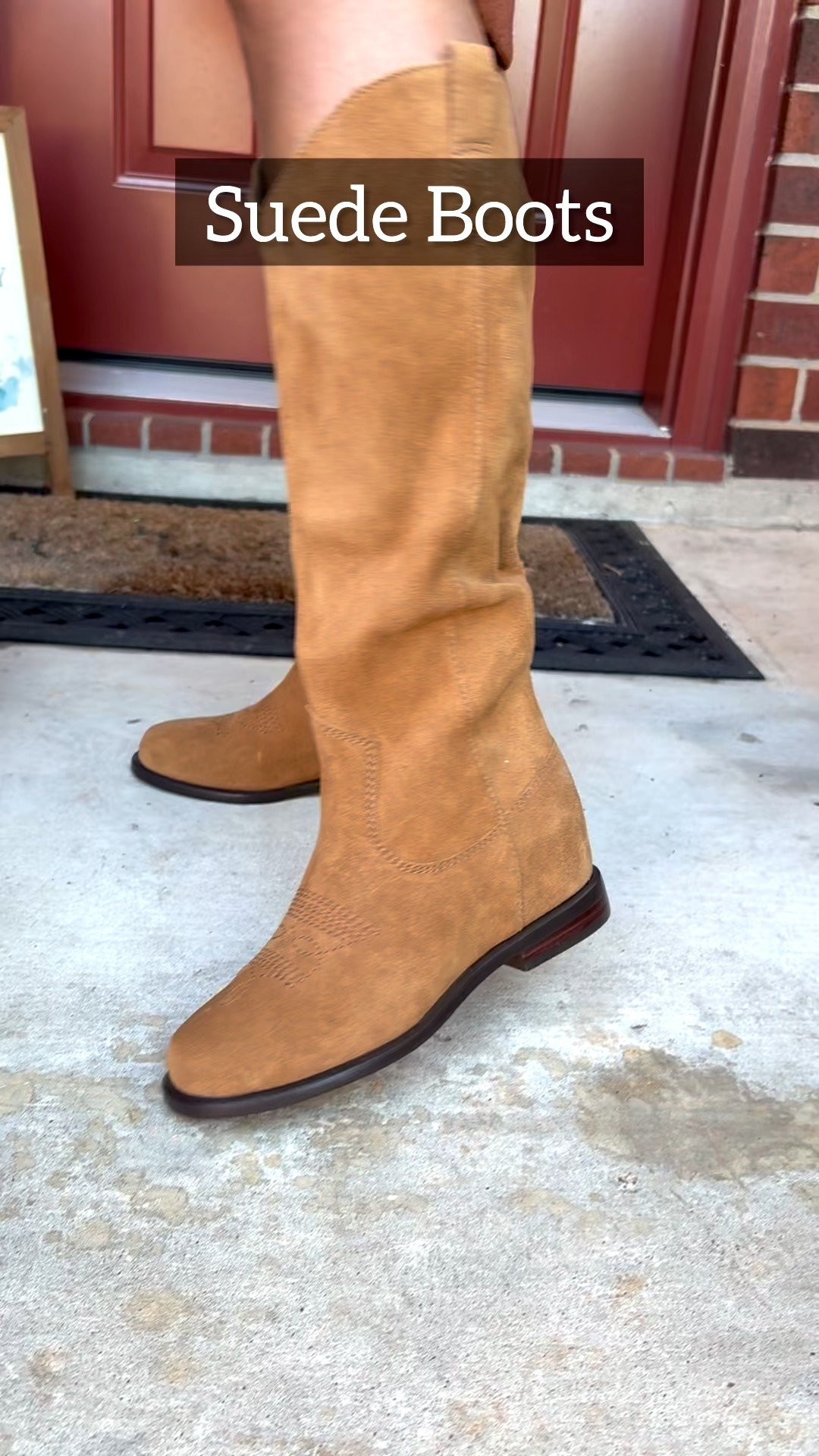Cozy suede boots perfect for womter weatjer 

#LTKSeasonal #LTKgrwm