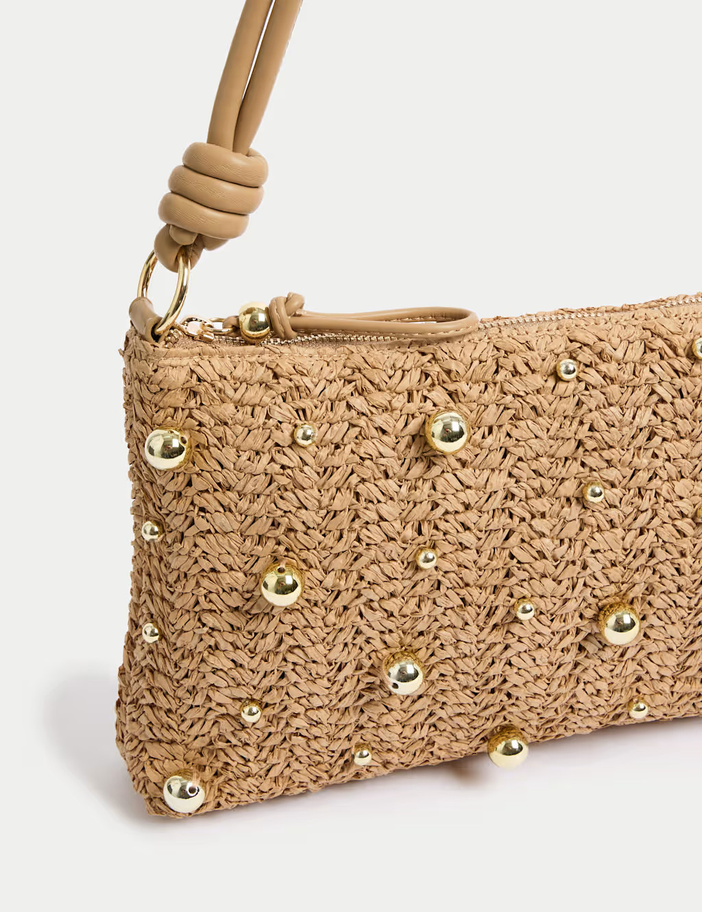 Straw Beaded Shoulder Bag | Marks & Spencer (UK)