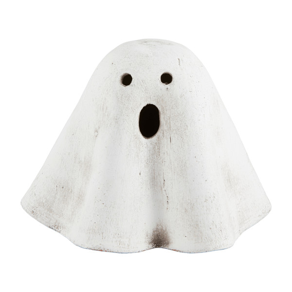 Large ghost votive | Mud Pie