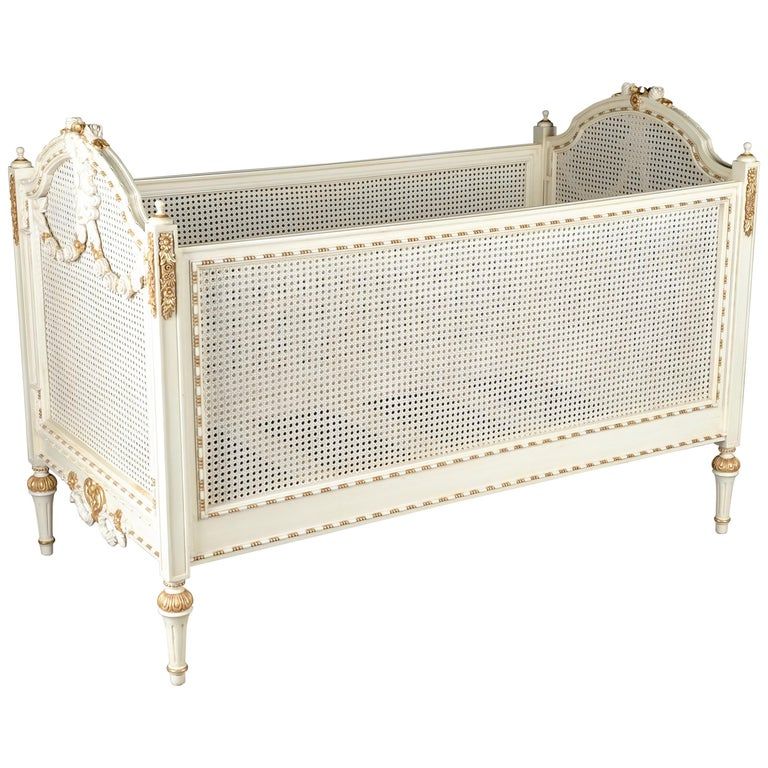 Baby Baroque bed in the style of the Louis XVI | 1stDibs
