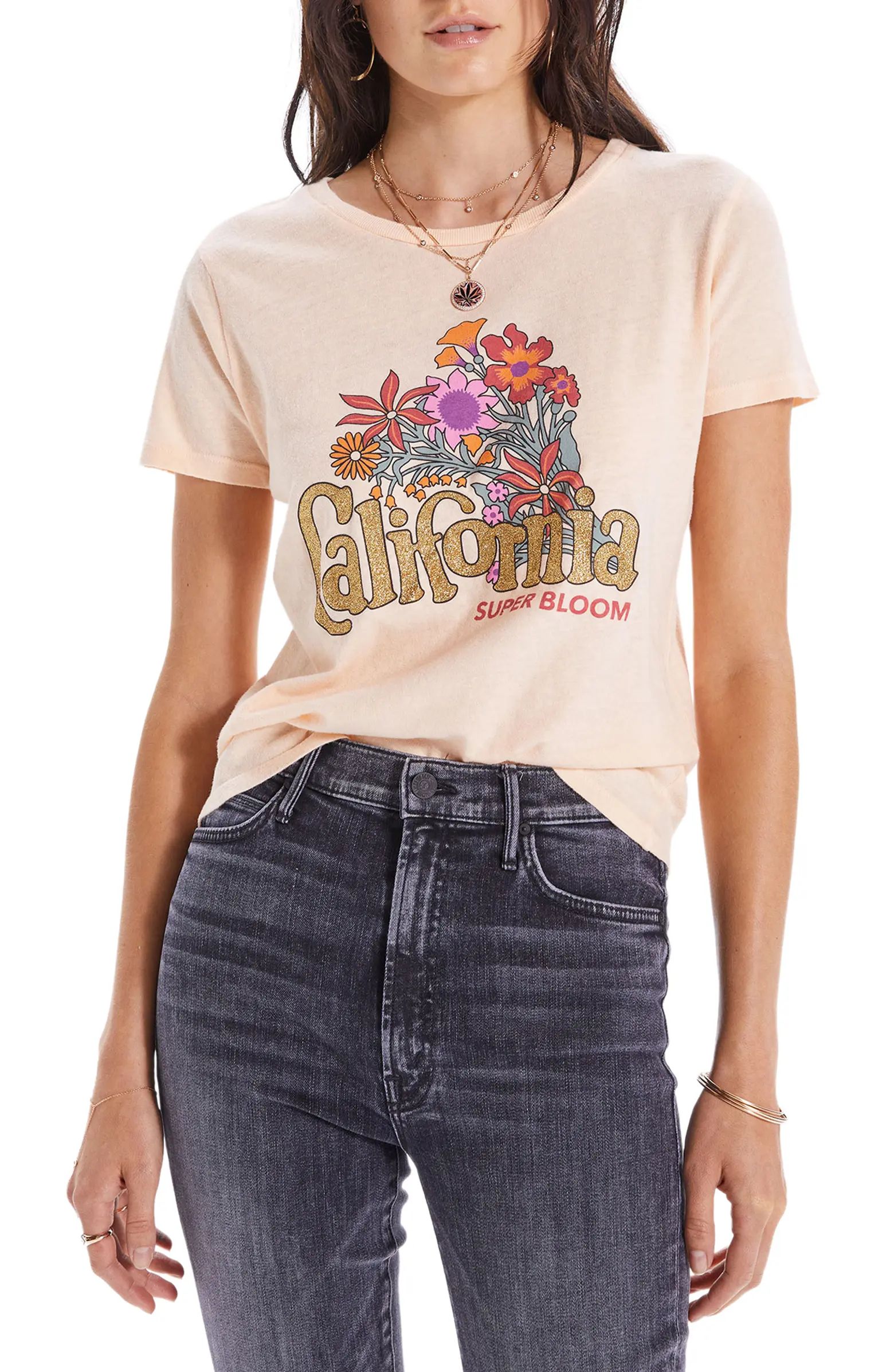 MOTHER The Itty Bitty Goodie Goodie Cotton Graphic Tee | Nordstrom | Nordstrom
