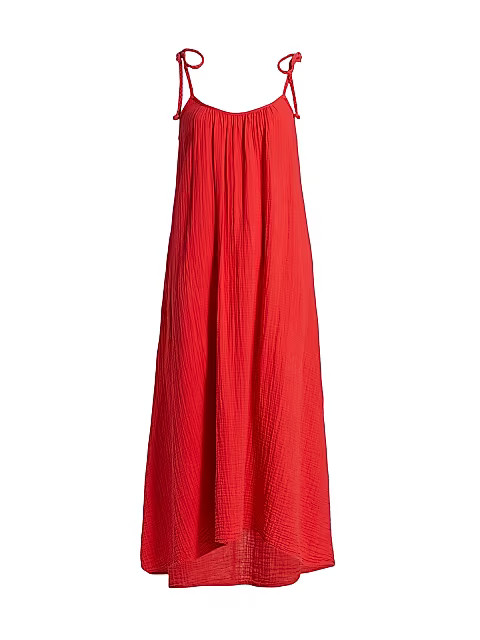 Joli Rope Strap Midi-Dress | Saks Fifth Avenue