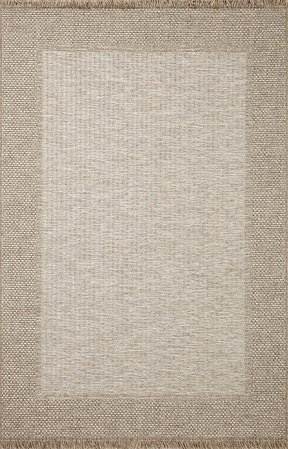 Loloi II Dawn Collection Indoor/Outdoor DAW-06 Russet 5'-1" x 7'-7" Area Rug | Amazon (US)