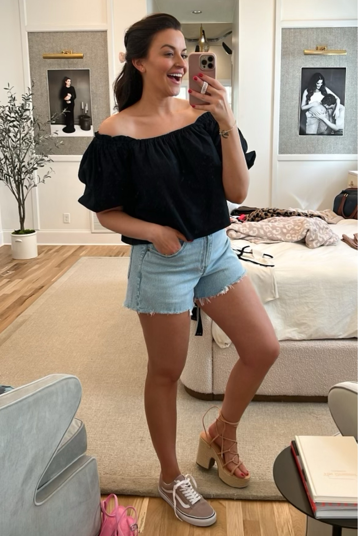 The best denim shorts! In a size 30, classic fit. AFTIA for 25% off

#LTKstyletip #LTKunder100 #LTKFind