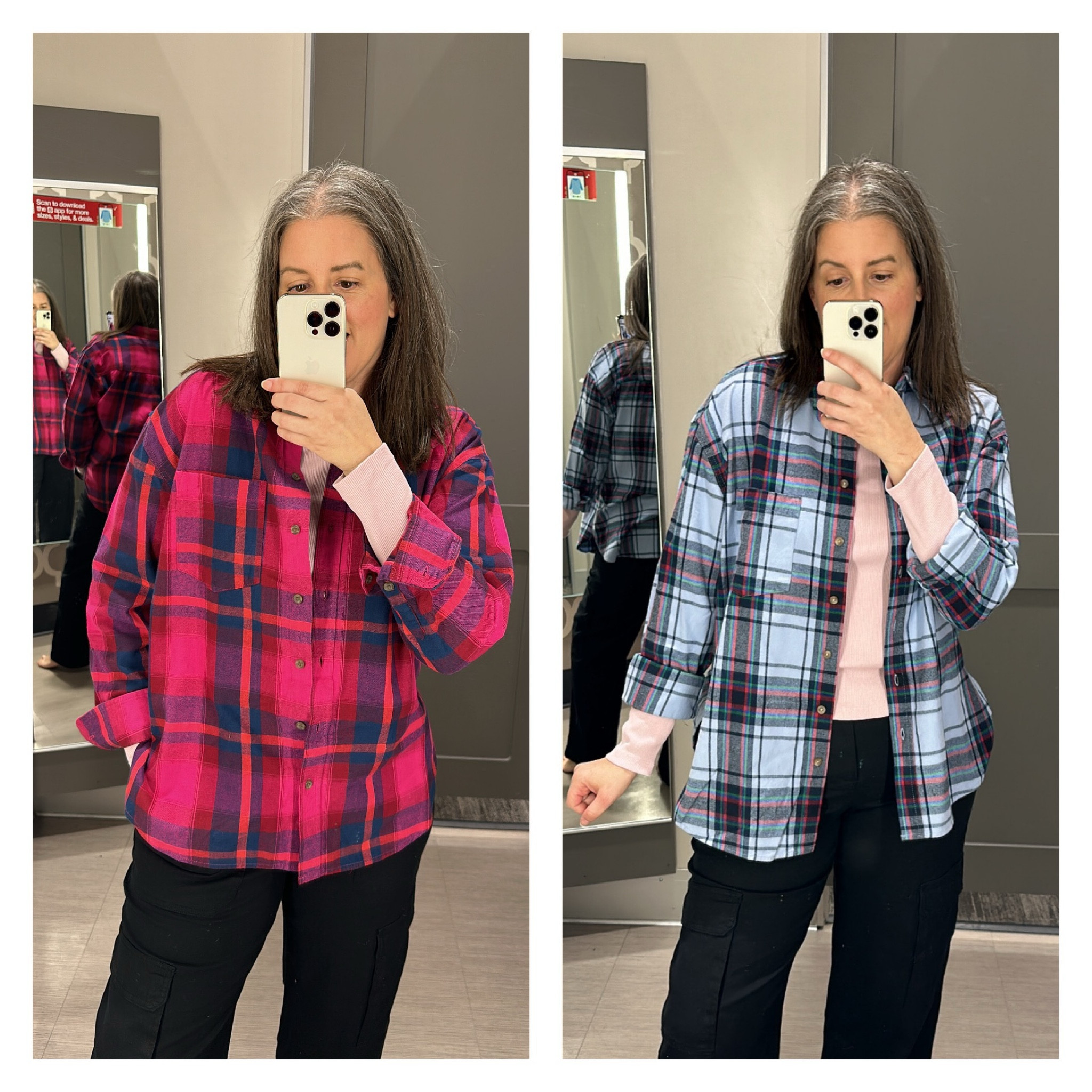 Loving the colors in these super soft flannels 

#LTKMidsize #LTKOver40 #LTKStyleTip