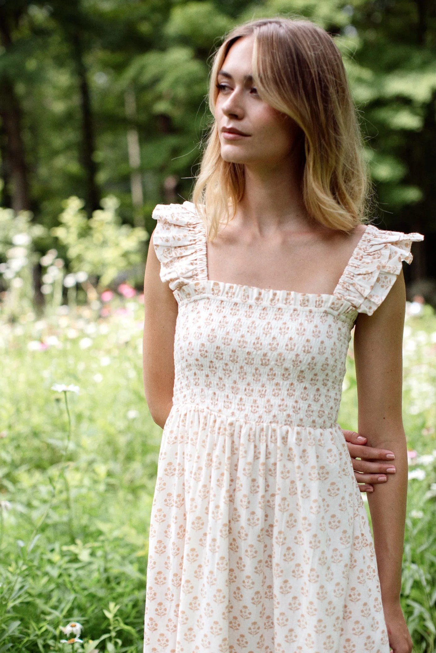 Sasco Dress - Tinsel Dandelion | Marea