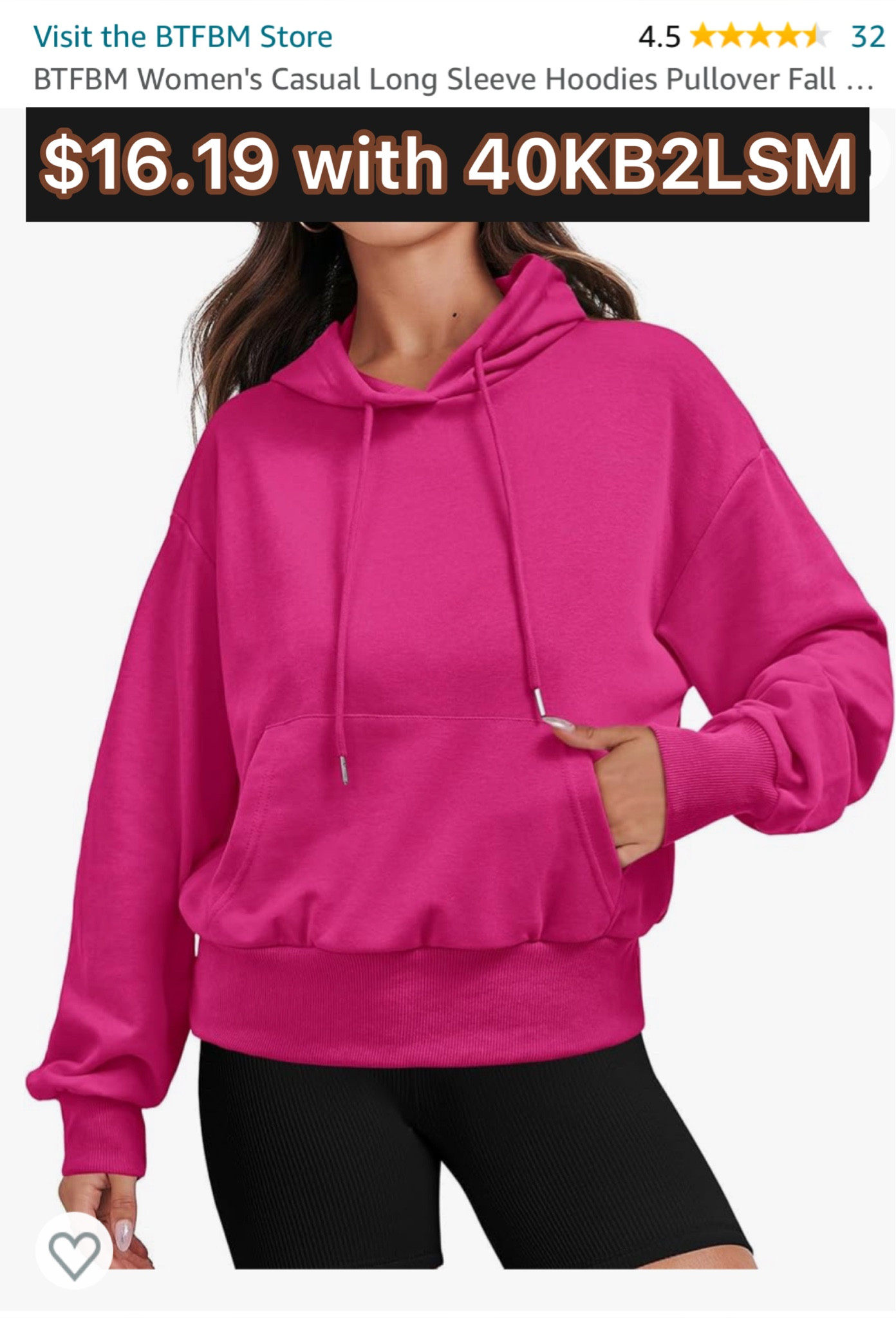 Hoodie 

#LTKsalealert #LTKfindsunder50 #LTKSeasonal