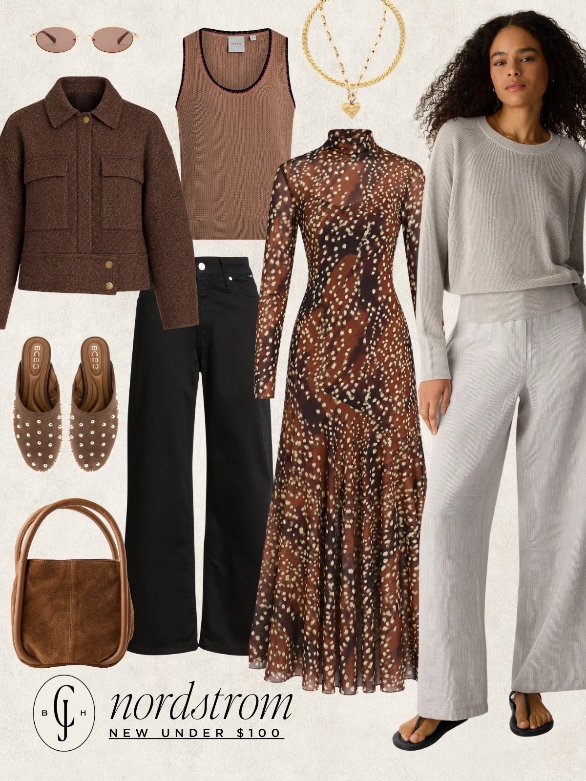 New at Nordstrom and under $100! These colors are so neutral and cozy.

#LTKootd #LTKWorkwear #LTKWedding