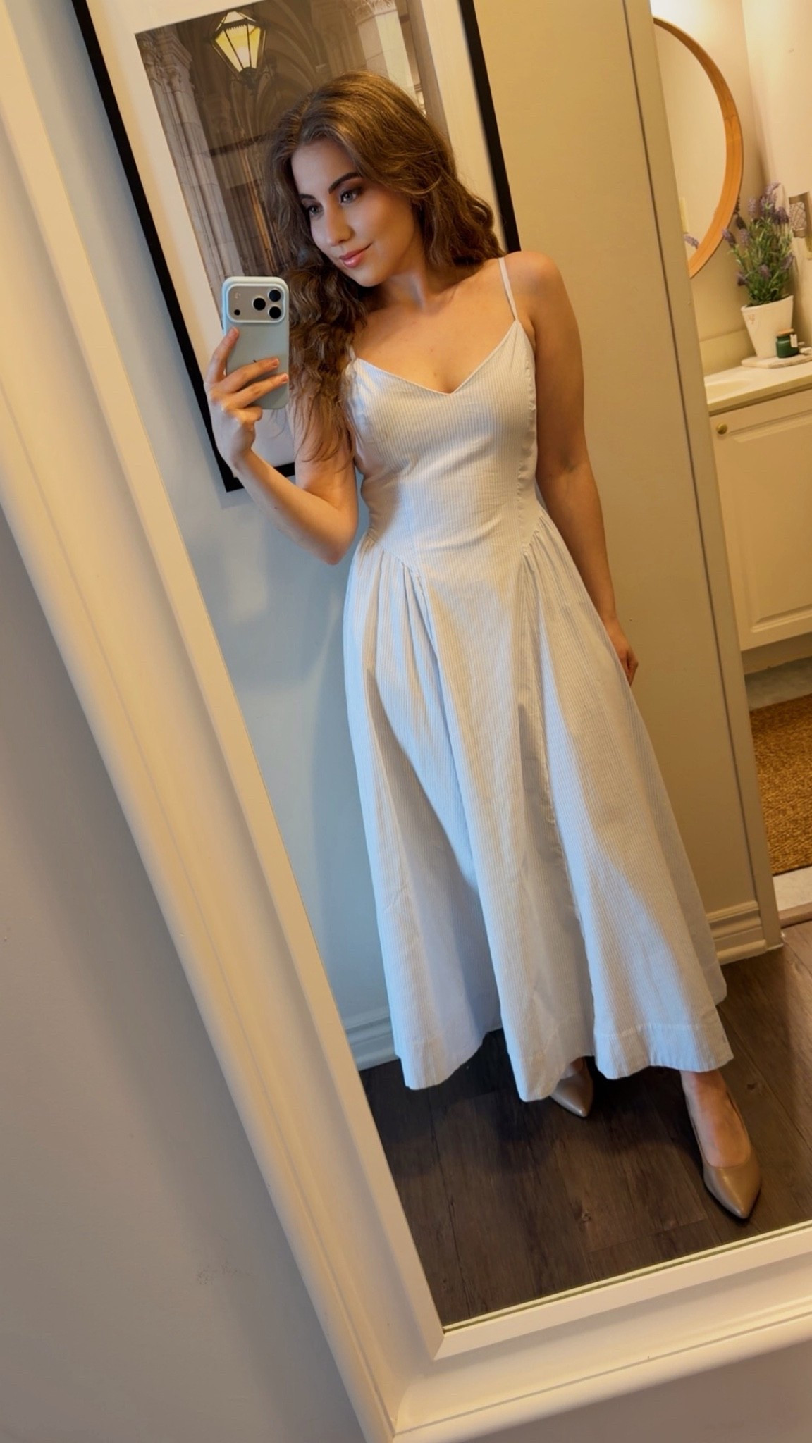 Cotton poplin stripe dress.

#LTKTravel #LTKSeasonal #LTKdayinmylife