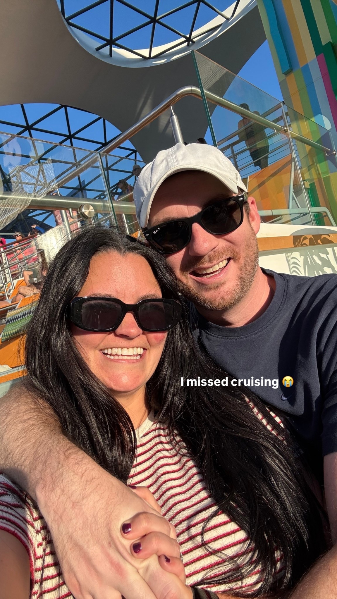 @royalcaribbean  I missed cruising 😭, matching set, striped set

#LTKTravel #LTKootd