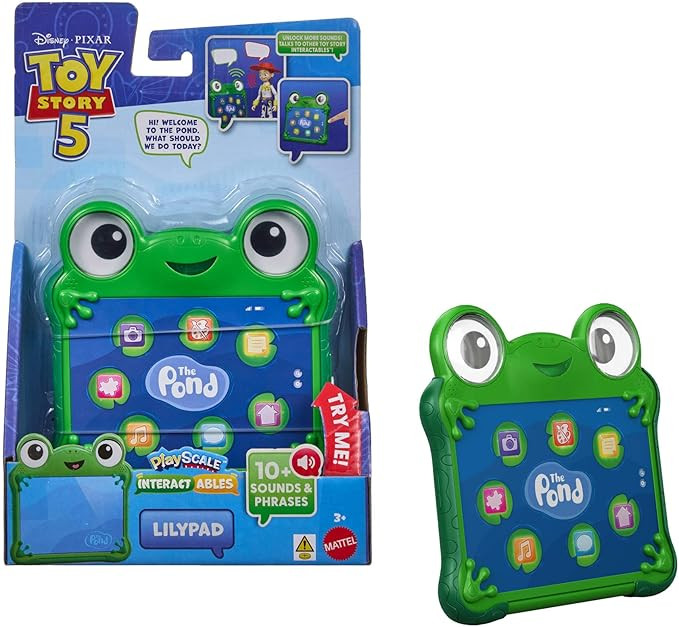 Mattel Disney and Pixar Toy Story 5 Interactables Figure, Lilypad 6 Inch Playscale, Movie Phrases... | Amazon (UK)