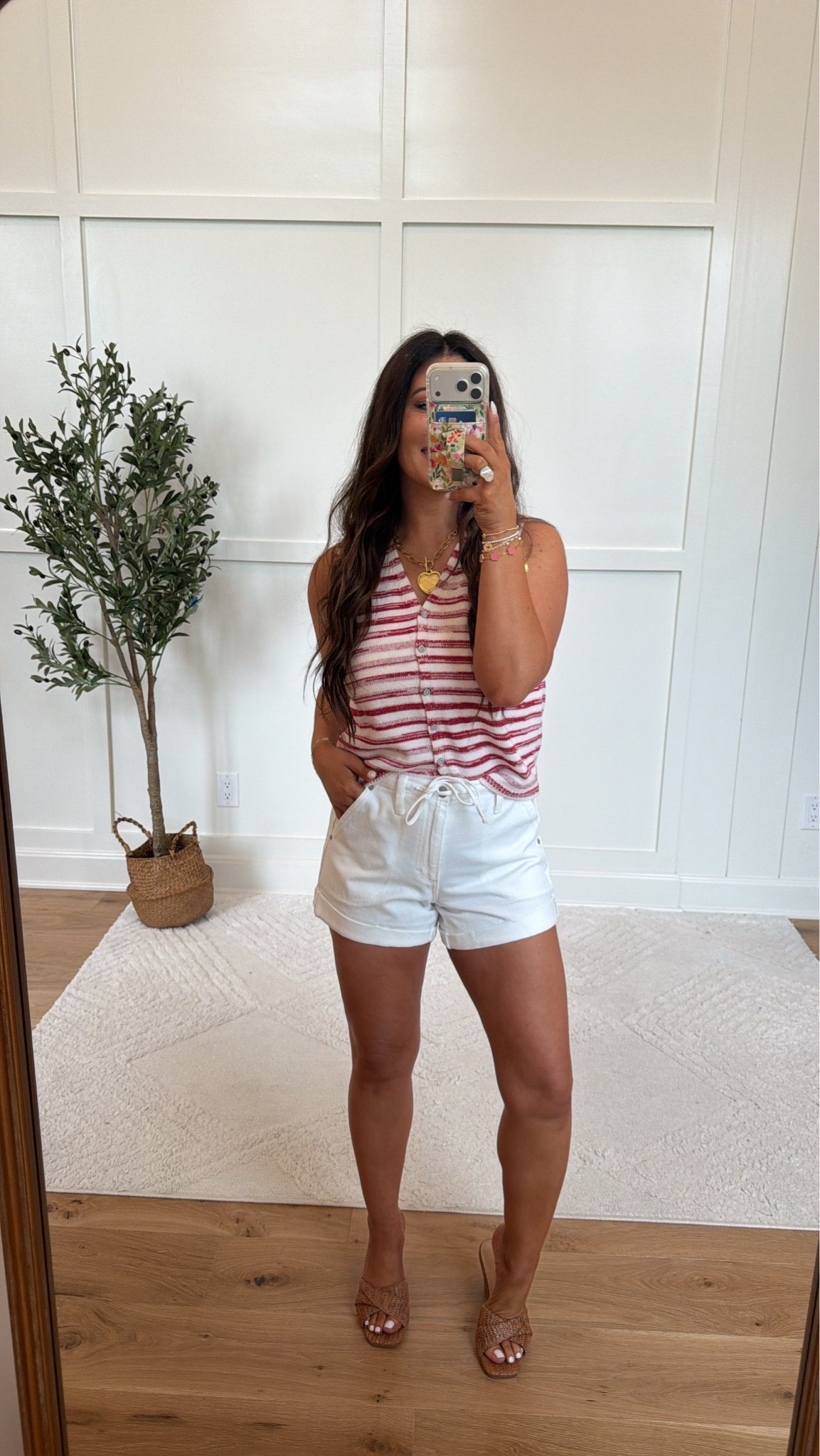 This little striped moment is giving easy summer outfit energy ❤️ perfect for casual days, vacation, or even a cute festive look without doing too much. Outfit + more Target favorites linked!

#TargetStyle #FourthOfJulyStyle #SummerStyle #TargetFashion #CasualOutfit #TargetFinds #OOTD #FestiveStyle

#LTKdayinmylife #LTKootd #LTKmomlife