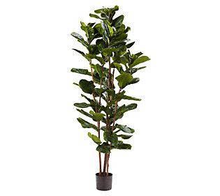 Pure Garden 72"" Artificial Fiddle Leaf Fig Tree | QVC
