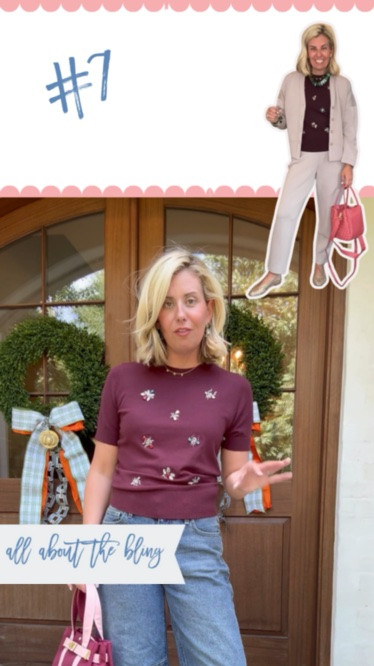 My new favorite barrel jeans and let’s have a moment for this embellished top!! I’m in size 2 jeans and small top . 


#LTKOver40 #LTKSeasonal #LTKdayinmylife