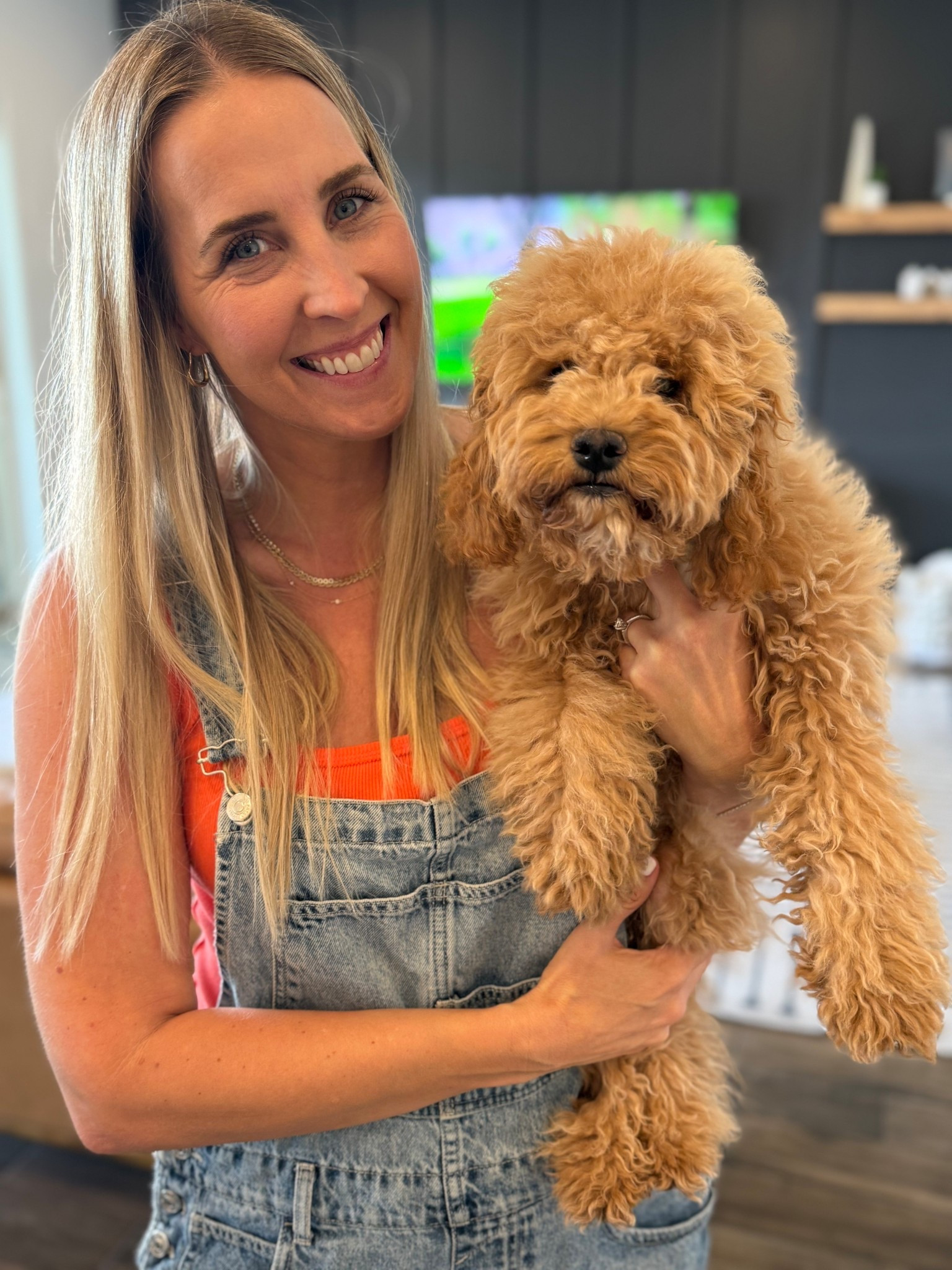 Cute puppy and my favorite short overalls 

#LTKOver40 #LTKFindsUnder100 #LTKPets