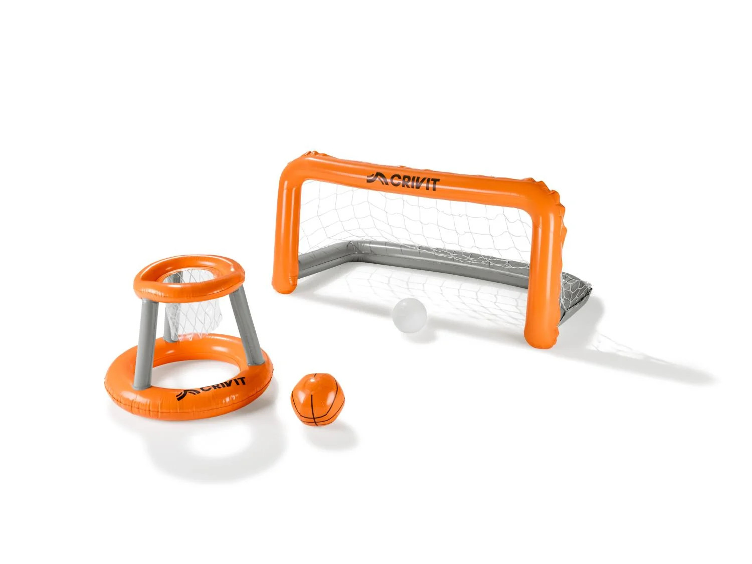 CRIVIT | Aufblasbares Pool-Volleyballnetz / Aufblasbares Pool-Tor-und-Korb-Set - Lidl | Lidl DE