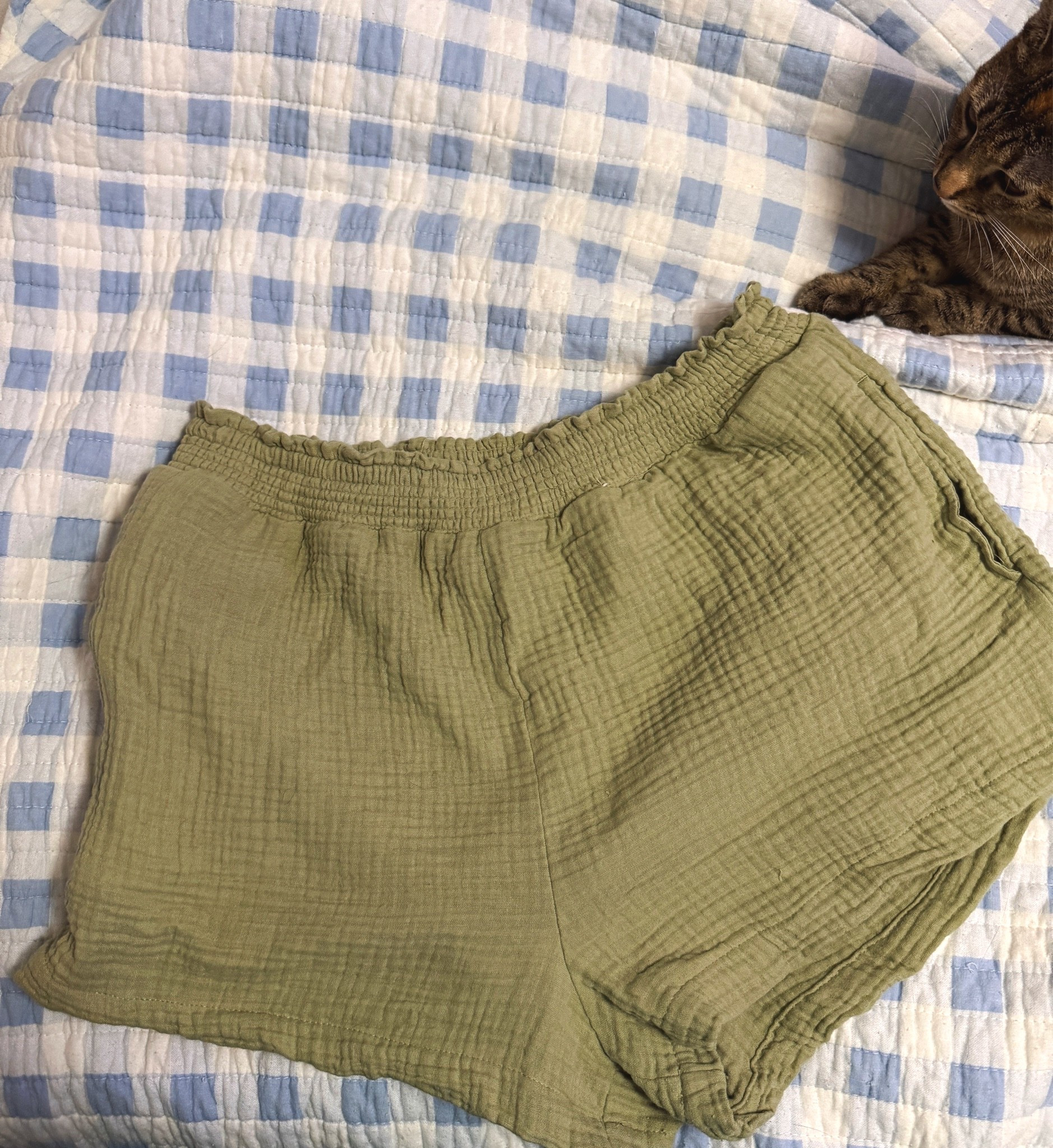 I love these Billabong gauze shorts that I bought at Sam’s Club. They’re soft, comfy and have pockets. They’re a loose fit with no drawstring and 100% cotton.  Willow loves them too! Perfect for the beach, travel or anywhere. 

#gauze #shorts

#LTKActive #LTKTravel #LTKSeasonal