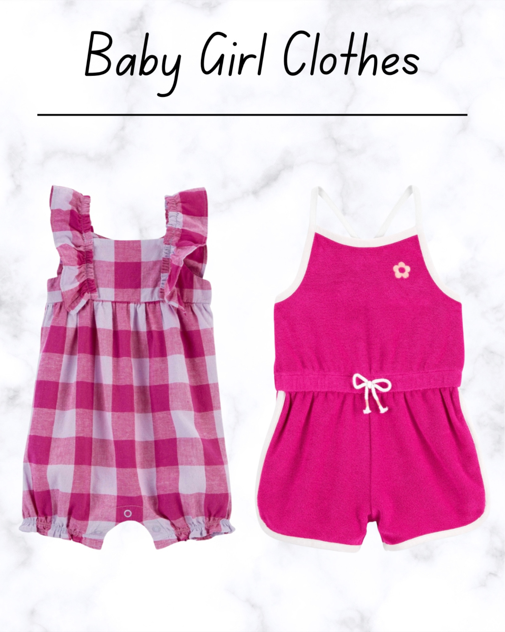 Check out these baby outfits 

Baby onesies, baby one piece, family, baby, toddler, baby beach outfit, carters summer baby clothes, baby clothes, baby romper, baby dress, baby outfit, baby shower, baby gift idea 

#LTKbaby #LTKfamily #LTKkids