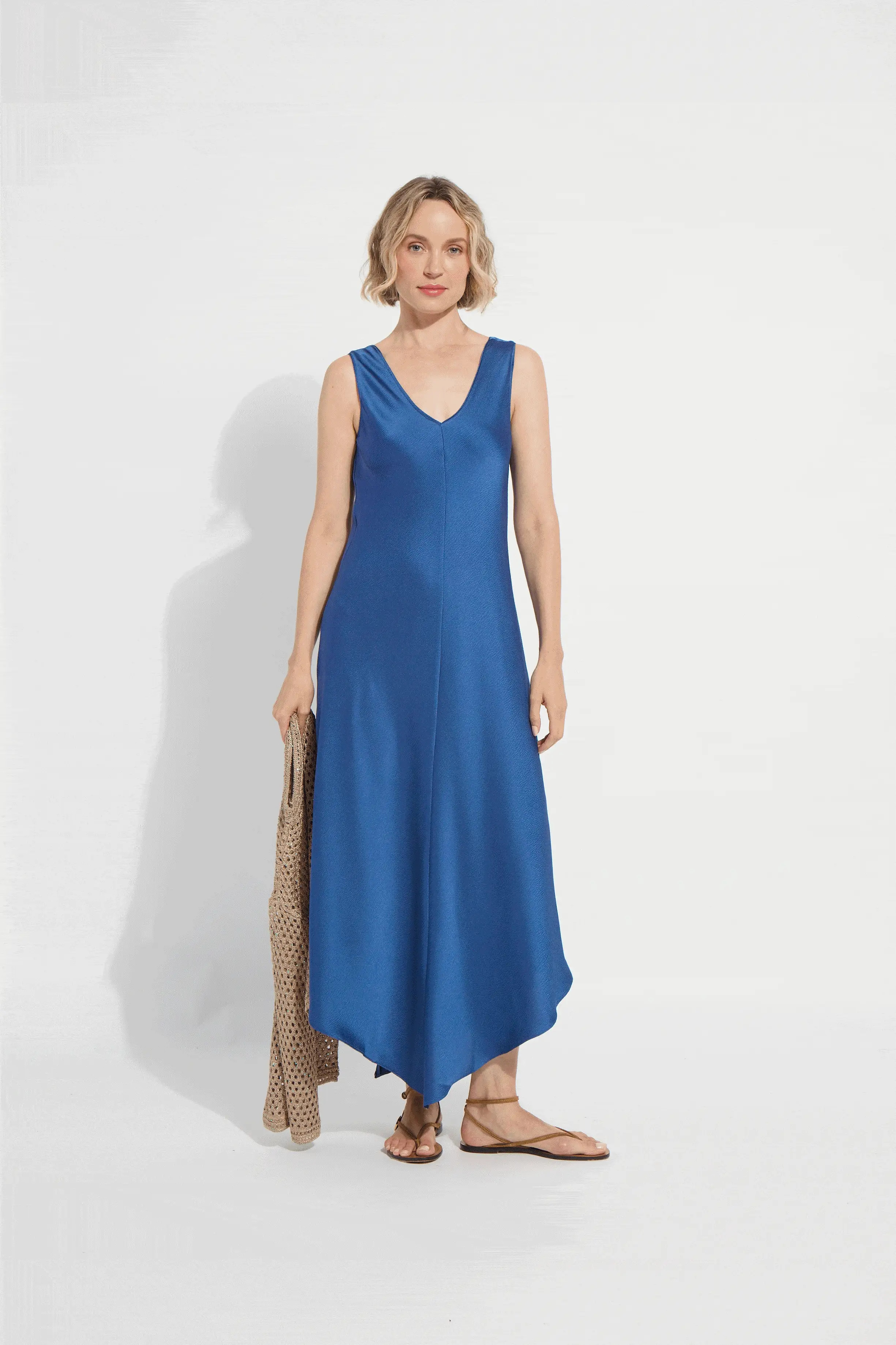 Sakura Bias Handkerchief Dress | Lysse NY