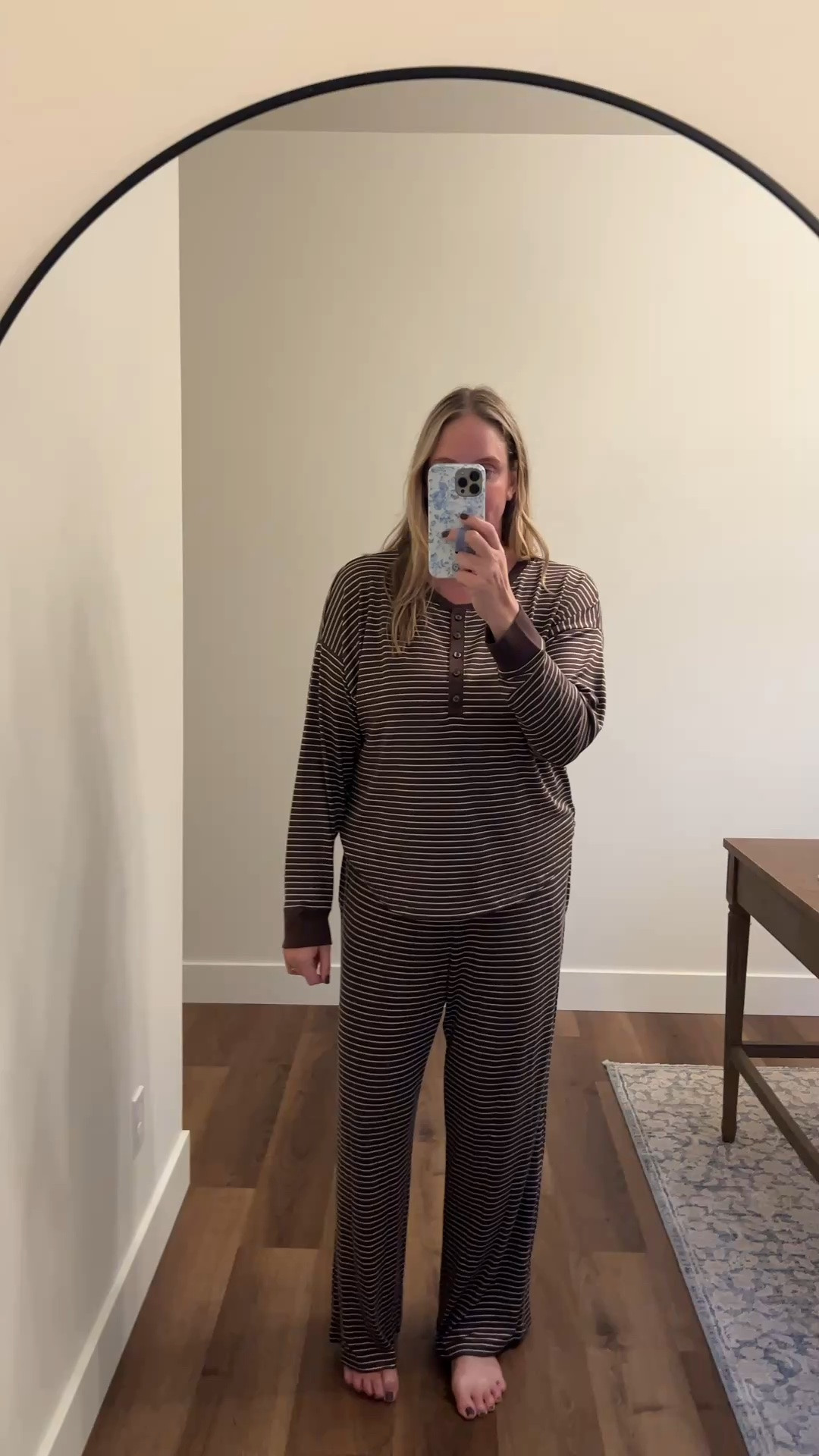 The coziest pj set!! 

Fall pajamas 
Pajama set 
Women’s loungewear 
Loungewear for fall

#LTKSeasonal #LTKmorningroutine
