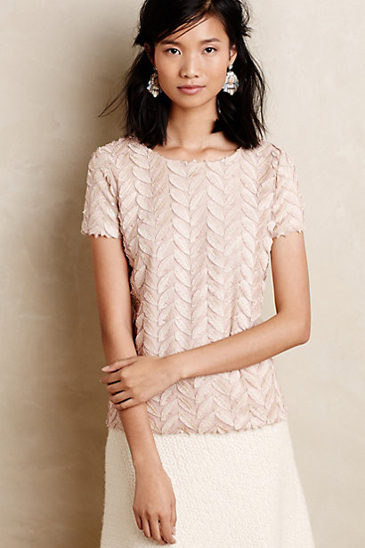 Plume Point Tee | Anthropologie (US)