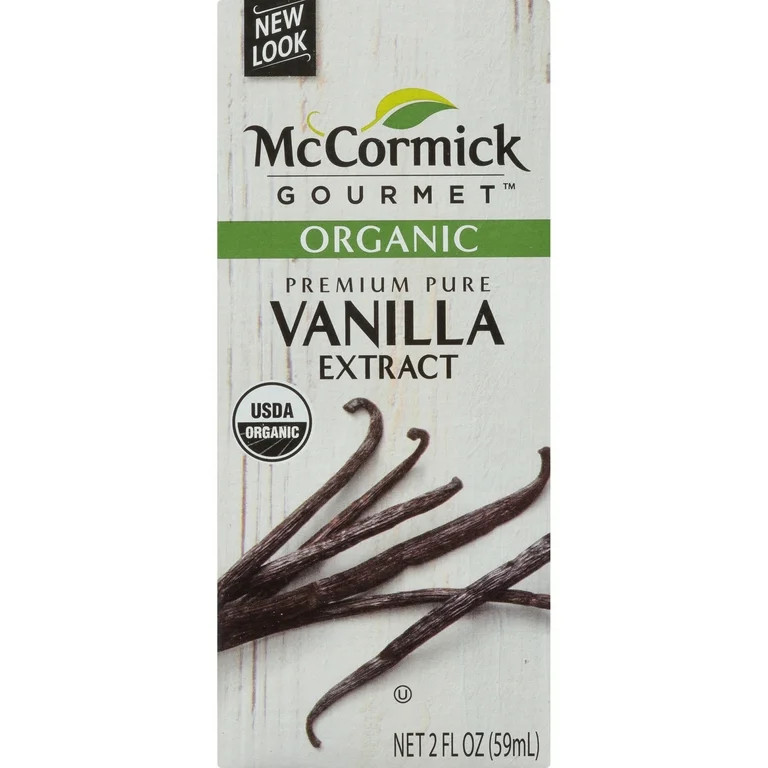 McCormick Gourmet Organic Pure Vanilla Extract, 2 fl oz Baking Extracts | Walmart (US)