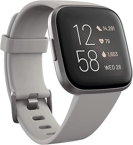Fitbit Versa 2 Health and Fitness Smartwatch with Heart Rate, Music, Alexa Built-In, Sleep and Sw... | Amazon (US)