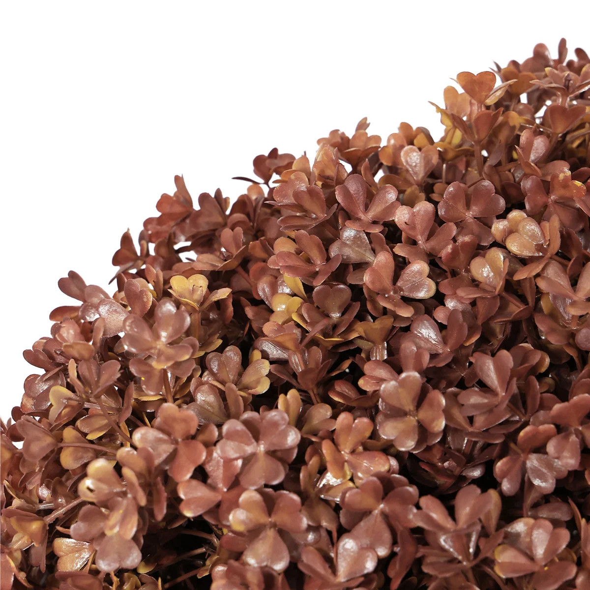 24" Artificial Fall Autumn Outdoor Topiary Ball Tree Potted Plants (Set of 2) | Wayfair North America