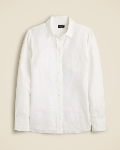 Click for more info about Wren slim shirt in Baird McNutt Irish linen