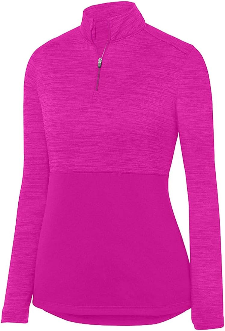 Augusta Sportswear Womens Shadow Tonal Heather 1/4 Zip Pullover | Amazon (US)