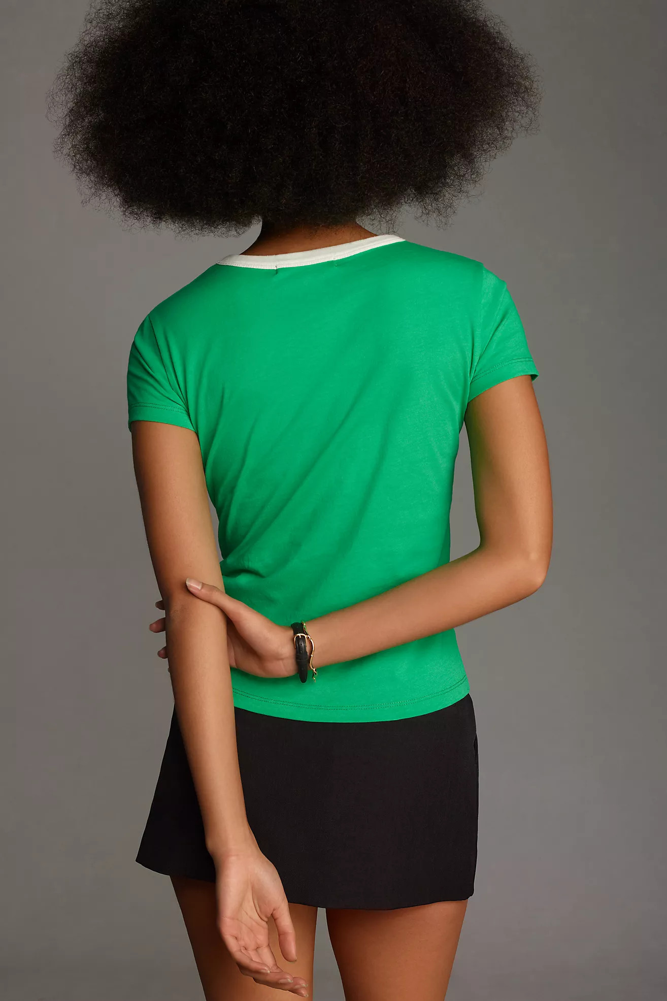 Letluv Heart Ringer Tee | Anthropologie (US)