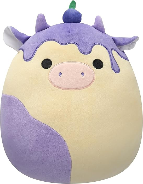 Squishmallows 12in Benito The Blueberry Cheesecake Cow Plush, Medium-Sized | Amazon (US)